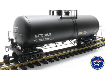 15253 GATX - Black 42 Foot Modern Tank Car