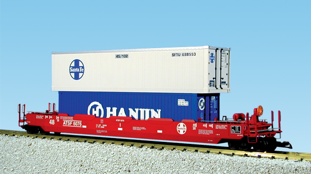 [USA Trains]ǰ 17110 ATSF W/2 Containers