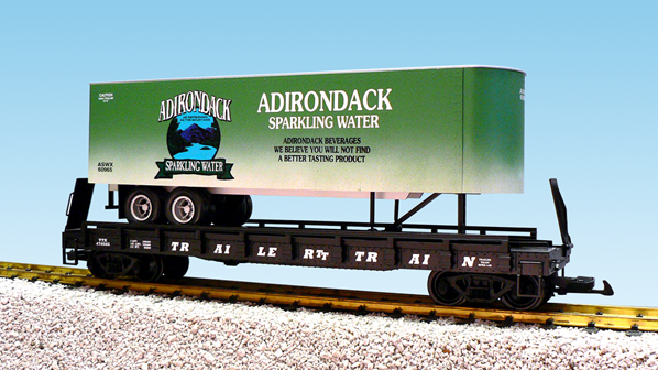 ǰ 17032 FLAT CAR  Adirondack Soda