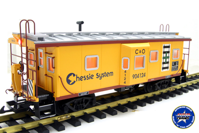 12056 Chessie - Yellow/Silver Baywindow Caboose