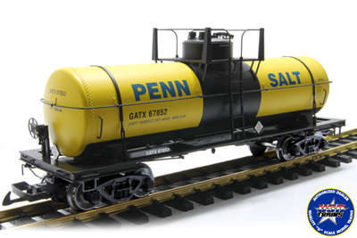 15124 Penn Salt - Yellow 10,000 GALLON TANK CAR