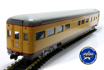 31050 Union Pacific Limited Observation-Yellow/Gray TwoTone