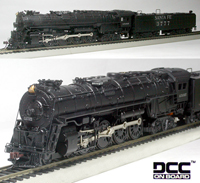 [BACHMANN]50803 SANTAFE 4-8-4 NORTHERN STEAMLOCO