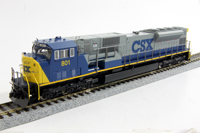 J801 EMD SD80MAC CSX  (DC)