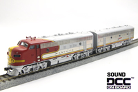 [BROADWAY LIMITED]ǰ 402 AB  EMDF7 AT&SF