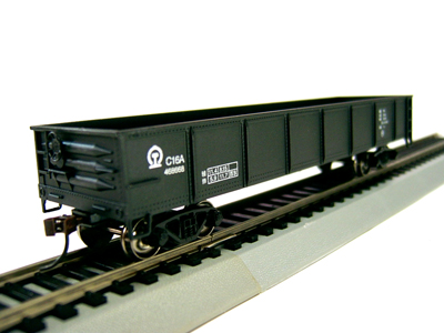 CT17209E # 468668 40` GONDOLA BLACK