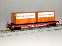 [BACHMANN]18911 Santafe  Container Flat Car