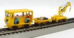 [BACHMANN]16946 WORK CRANE & CAR..